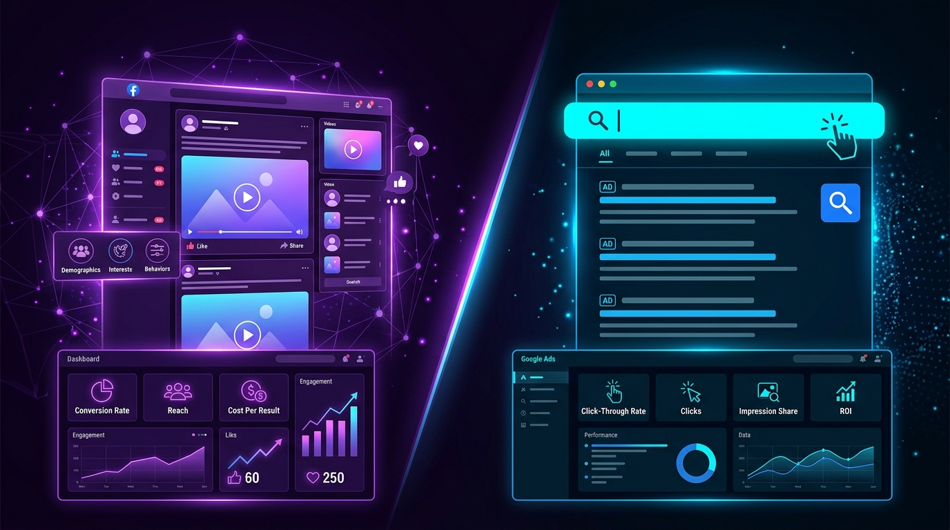 Meta Ads vs Google Ads: ¿Cuál es Mejor para tu Negocio en México?