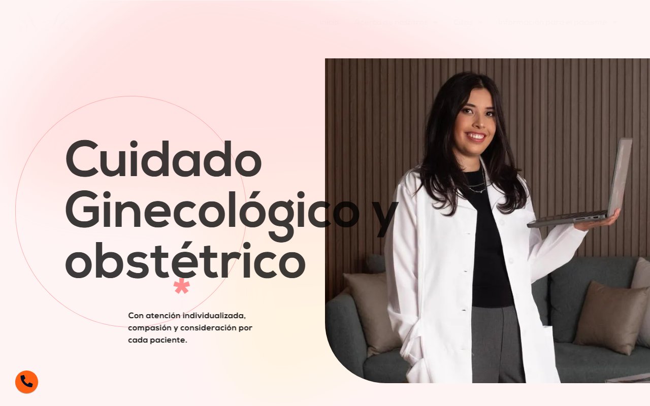 Sitio web Dra. Angélica Ginecología